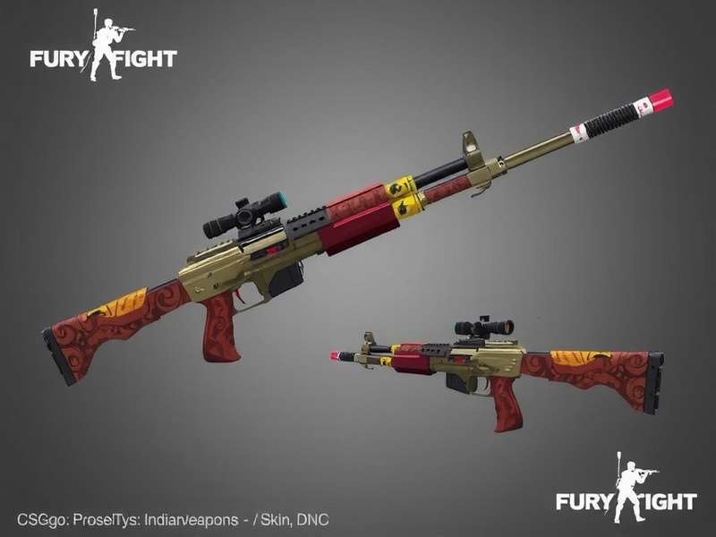 CSGO Fury Fight Indian Weapon Skins